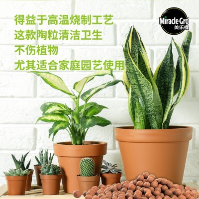 美乐棵 家庭园艺轻质陶粒疏松透气持水保肥改善土壤板结防烂根图3