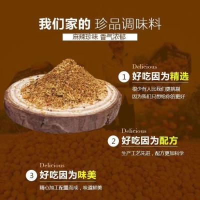 南德调味料400g烧烤烤肉炒菜撒料蘸料珍品调味料麻辣珍味家庭装图3