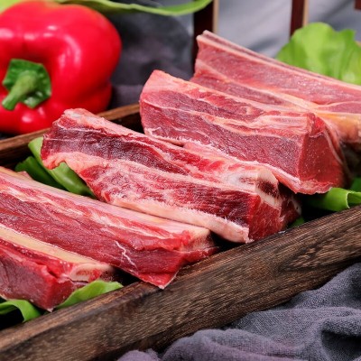 蒙天晟内蒙呼伦贝尔黄膘牛排骨肋排散养草饲牛可一件代发拍照备货图4