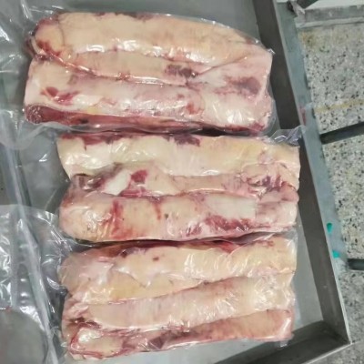 清真原切牛内胸口油 新鲜牛胸口捞 胸口油口感脆韧烧烤火锅食材图3