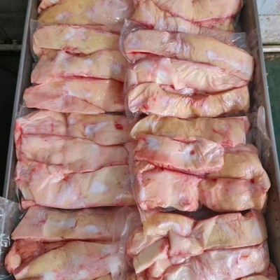 清真原切牛内胸口油 新鲜牛胸口捞 胸口油口感脆韧烧烤火锅食材图5