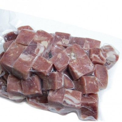 雪花牛肉粒烧烤烤肉纯牛肉烤肉店商用家用源头工厂批发牛肉粒图2