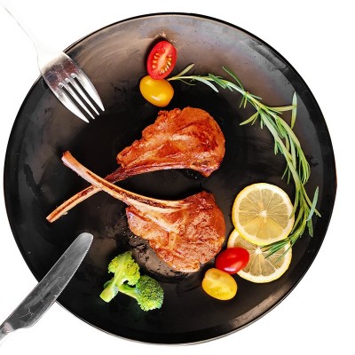 内蒙古草原鑫河法排小切羊排家庭装原切烧烤食材约18kg/箱羔羊排图5