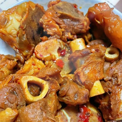 工厂直发 蒙来顺羊小腿新鲜羊肉烧烤羊腿小腿切块羊腿块内蒙古1KG图2