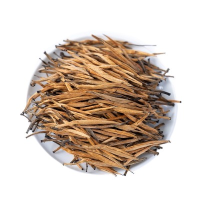 云南凤庆滇红大金针批发源产地直发金针蜜芽滇红散茶云南红茶现货图5