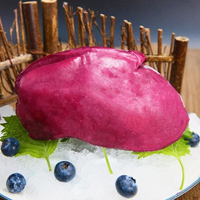 法式鹅肝法国红酒蓝莓黑松露 解冻即食切片日料清酒金砖鹅肝刺身图2