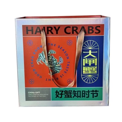大闸蟹兴化 10只装2.8-3.2母螃蟹中秋节礼盒鲜活螃蟹批代发图5