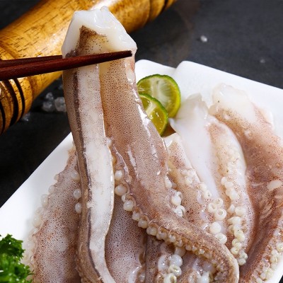 二本足鱿鱼须海鲜去头火锅食材冷冻小鱿鱼须爪章鱼烧烤商用鱿鱼串图3