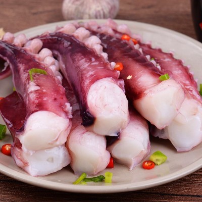 新鲜捞汁大号章鱼足八爪鱼海鲜水产冻品冷冻特大章鱼足商用批发图2