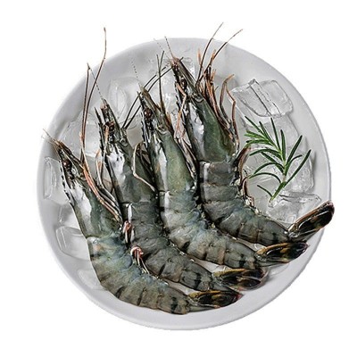 新鲜黑虎虾大虾水产越南草虾速冻活虾500克厂家直发 货源充足图3