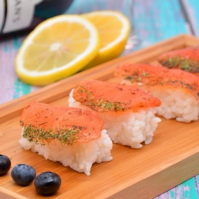 包邮烟熏三文鱼即食净重170gx3袋日料健身代餐刺身拼盘腌制生鱼片图4