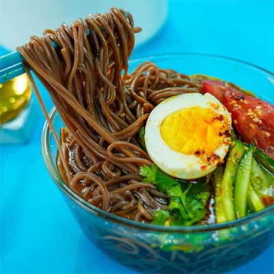 询滋味荞麦冷面372g*6袋/箱族风味东北特色四包料包商用家用冷面图3