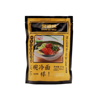 询滋味荞麦冷面372g*6袋/箱族风味东北特色四包料包商用家用冷面图4
