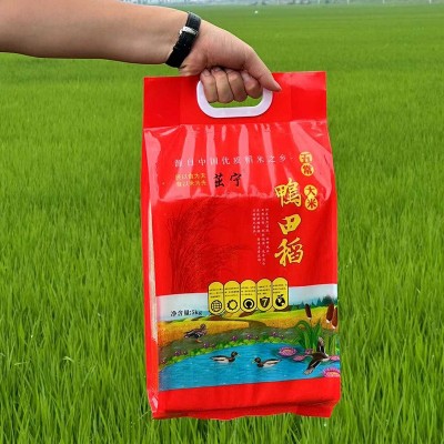 五常大米鸭田香米10斤5kg一袋东北新米稻花长粒香米厂家批发代发图2