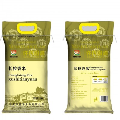 2024新米五常许氏田源 长粒香大米 5kg/袋东北大米 编织袋装图4