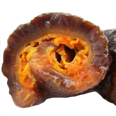 阜实商贸红极参圈半切整只500g工厂批发代发俄罗斯海参即食海鲜图5