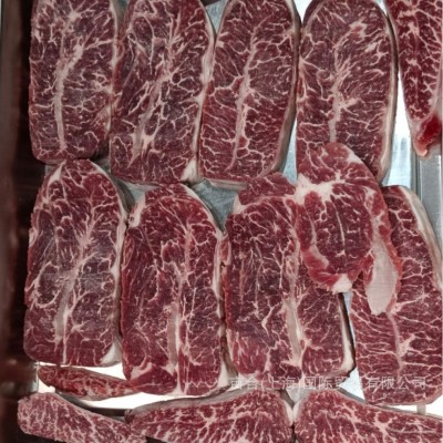 澳洲原切牛肉批发517厂谷饲140天2+板腱适用于西餐、烤肉、火锅图3