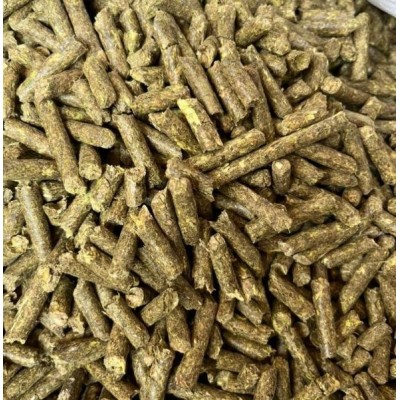 新花生秧颗粒 干草料秧叶粉花生壳秸秆加工 明杰牧业 诚信经营图2