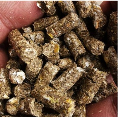 新花生秧颗粒 干草料秧叶粉花生壳秸秆加工 明杰牧业 诚信经营图5