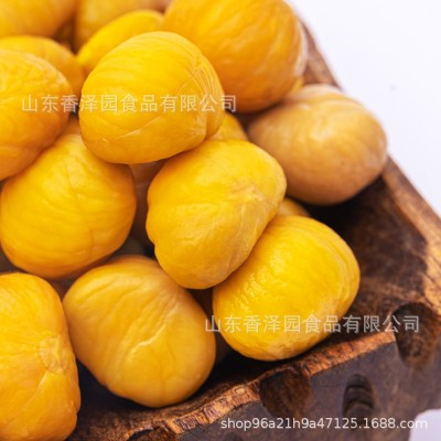 香泽之谊甘栗仁1KG原味糖渍去皮板栗仁 礼盒装送礼年货甘栗子图2