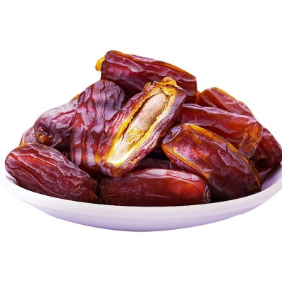 新货大颗粒迪拜沙特椰枣特级250g正宗黑椰枣进口干果孕妇零食批发图5