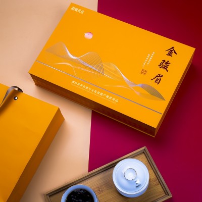 茶叶武夷红茶岩茶乌龙茶正山小种金骏眉水仙肉桂大红袍送礼礼盒装图4