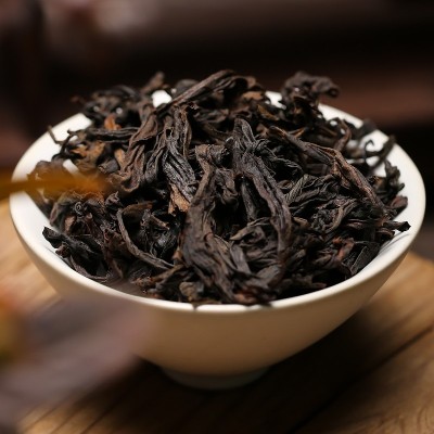 兰花香水仙大红袍茶叶厂家批发兰底乌龙茶醇香型武夷岩茶铁罐散装图2