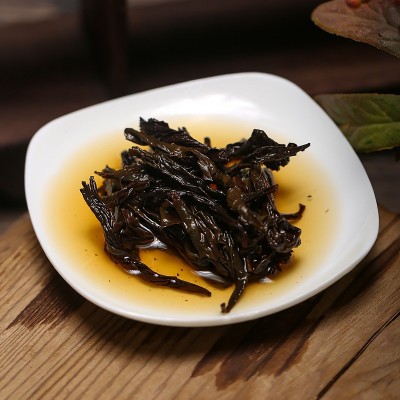 兰花香水仙大红袍茶叶厂家批发兰底乌龙茶醇香型武夷岩茶铁罐散装图3