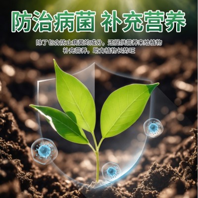 艾尚棵菌立清微生物菌剂有效预防立枯黄萎根腐白粉病通用型叶面肥图2