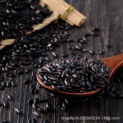 野森林五谷杂粮洋县黑米1000g真空黑色营养图3