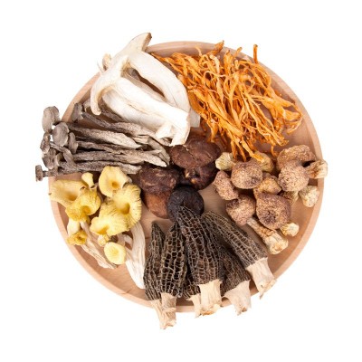 壹海山霖七彩菌汤包山珍菌菇干货类七珍汤包羊肚菌鸡油菌煲汤材料图4