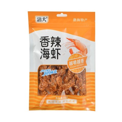 香辣海虾 海鲜熟食即食我山东特产酥脆鲜嫩麻辣小海虾零食图5