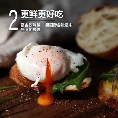 可生食蛋鲜森无菌红心鲜鸡蛋30枚礼盒装溏心日本日料寿喜锅无激素图4