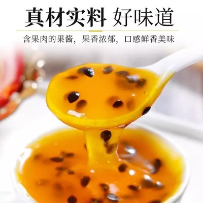 商用果酱袋装500g 摆摊冰粉奶茶店专用水果鲜花酱草莓芒果百香果图3