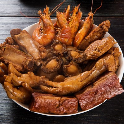 廖排骨浓缩卤汁110g袋卤料包麻辣糖醋汁整箱商用餐饮正宗卤水图2