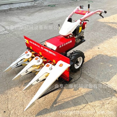 辣椒收割机 小型玉米秸秆柴油割晒机 平铺式小麦割倒机图4