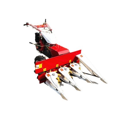 辣椒收割机 小型玉米秸秆柴油割晒机 平铺式小麦割倒机图5