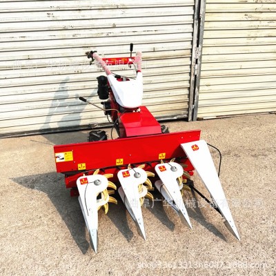 辣椒收割机 小型玉米秸秆柴油割晒机 平铺式小麦割倒机图3