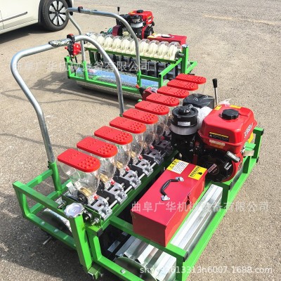 电动款蔬菜播种机 小颗粒种子药材精播机 自走式双排芹菜育苗机图4