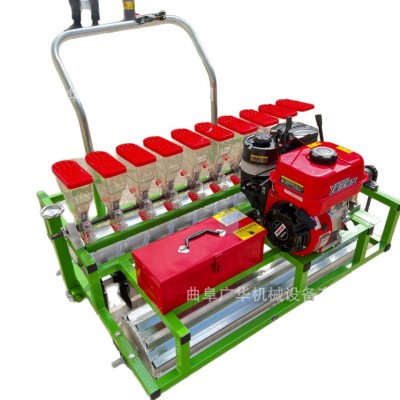 电动款蔬菜播种机 小颗粒种子药材精播机 自走式双排芹菜育苗机图5