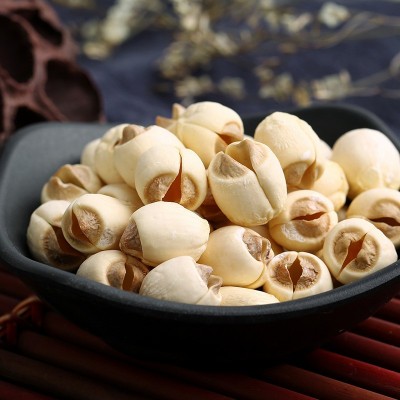 粉糯清香汤汁甘甜莲子糯建宁老品种红花莲子通芯白莲子500g图2