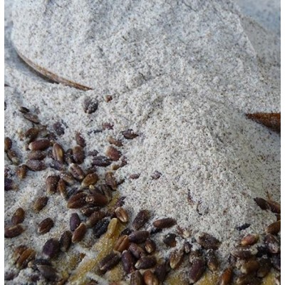 农家直供富硒黑小麦面粉 无添加剂图2