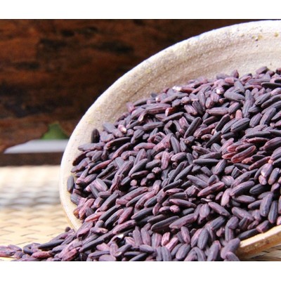 云南普洱香土故事墨江紫米 五谷杂粮批发 紫图3