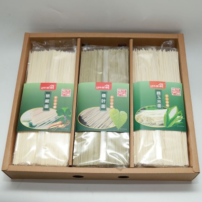 广西忻城面条传统手工日晒面条3KG/盒图3