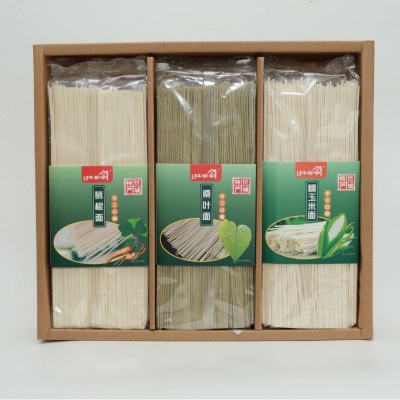 广西忻城面条传统手工日晒面条3KG/盒图2