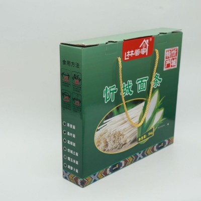 广西忻城面条传统手工日晒面条3KG/盒图4