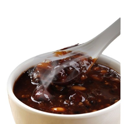 九谷五黑粥黑豆黑米黑芝麻五黑五谷杂粮组合营养早餐健身低脂代餐图5