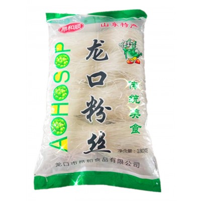 厂家招商批发商用豌豆绿豆龙口粉丝180g火锅酸辣山东龙口粉丝图5