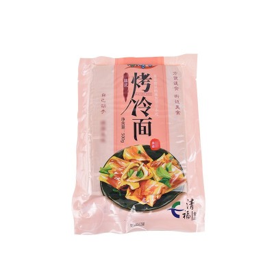 街边小吃500g烤冷面 家庭装冷面材料真空装烤冷面皮网红食品批发图5