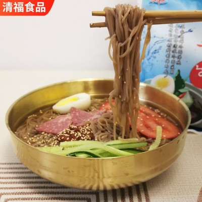 【韩式清水冷面】网红小吃210g韩式朝鲜冷面 真空包装荞麦面冷面图3